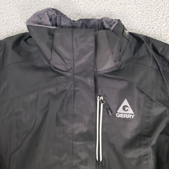 Gerry Jacket Womens Extra Large Black Outdoor Soft Shell Skiing XL Performance - Picture 3 of 13